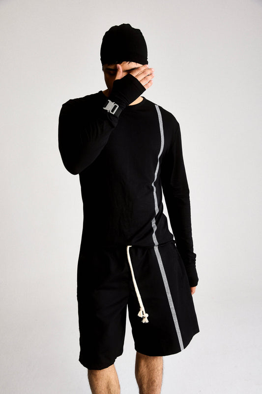 SHORT NEGRO GAB S/S 25