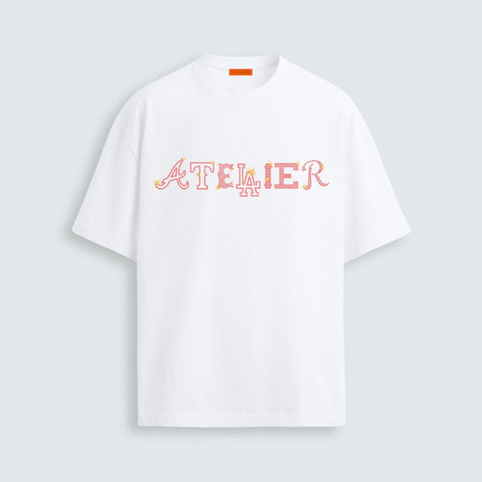 POLERA MLB WHITE ROJO